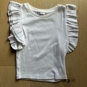 White Zara Top
